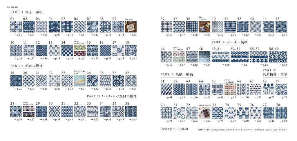 Cross Stitch of Japanese Designs - Japanese Craft Book