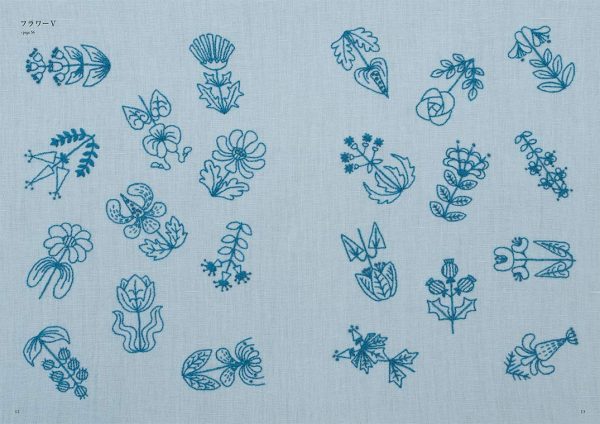 Pieni Sieni's botanical embroidery
